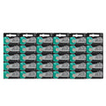 30 Pcs Murata 390/389 SR1130SW/SR1130W Silver Oxide Watch Batteries