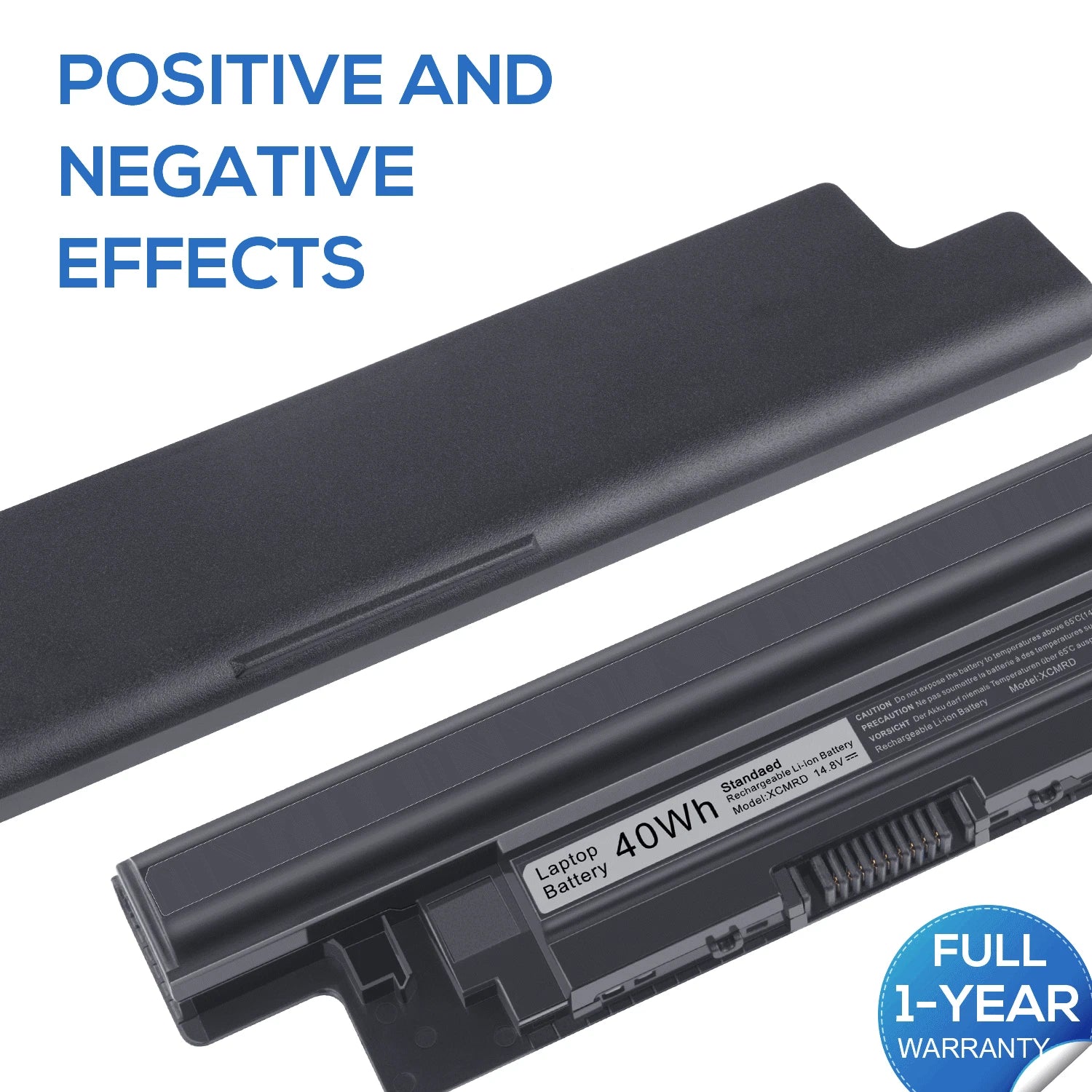 XCMRD Battery For Dell Inspiron 14-3421 15-3521 3537 17-3721 5721 15R-5521 VR7HM