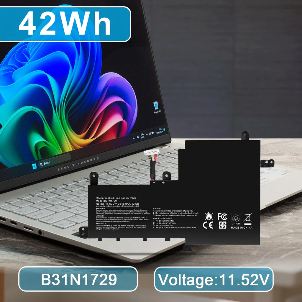 B31N1729 Battery For ASUS VivoBook S15 S530FA S530FN S5300U S5300UN S530 S530F