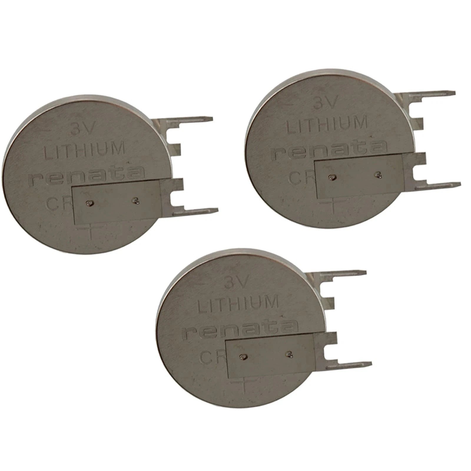 3x CR2032FV-MFR 3V Lithium Coin Battery VERT 2-PIN for Gateway Solo RTC