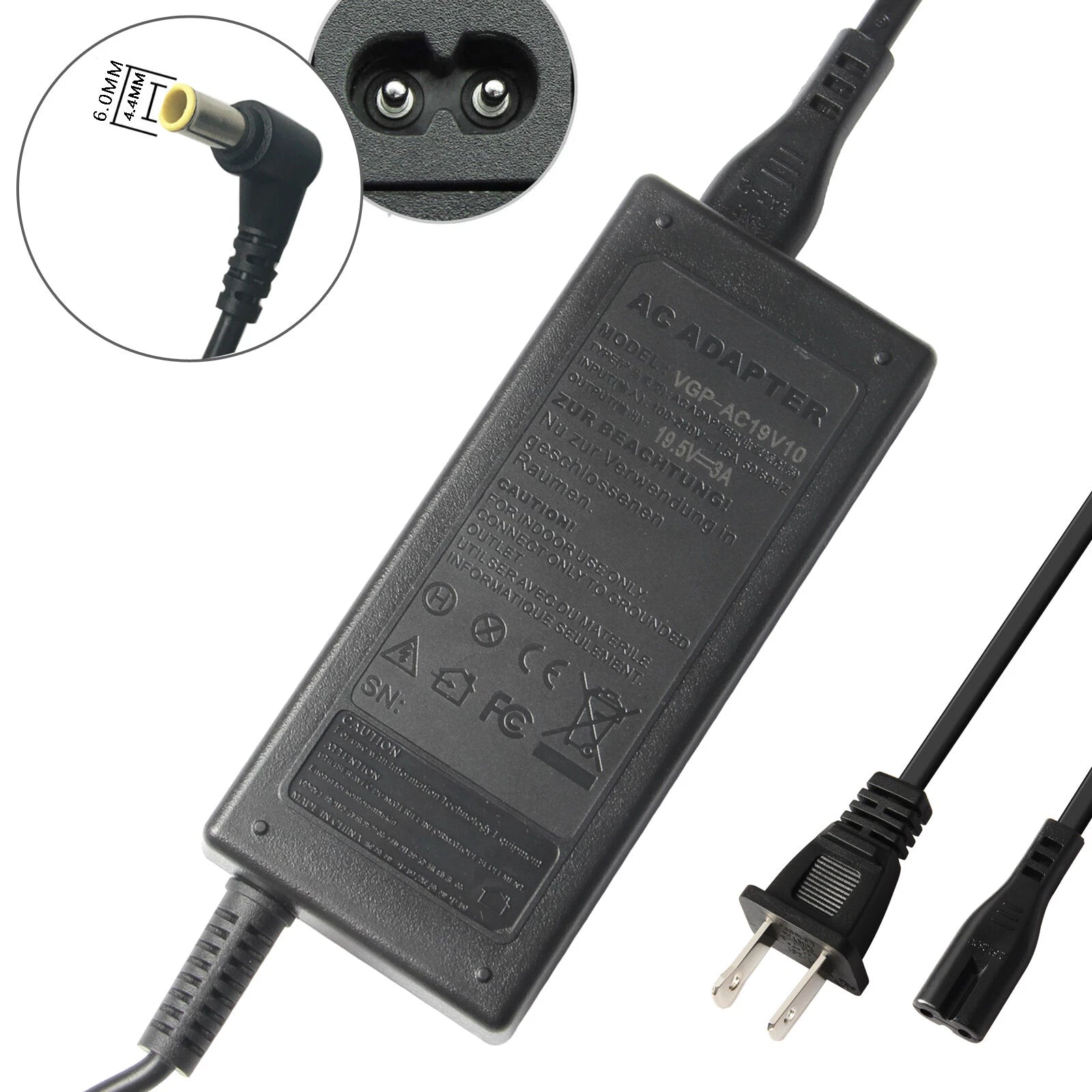 AC Adapter Charger for Sony Bravia TV KDL-55 KDL-48 KDL-42 KDL-40 KDL-32 W700B