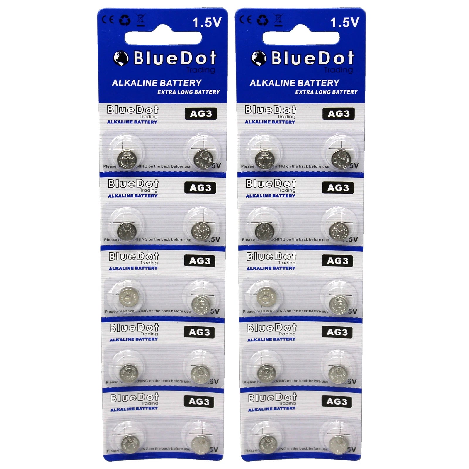 (20) AG3 LR41 L736 RW87 GP192 V3GA Alkaline Cell Button Battery Batteries