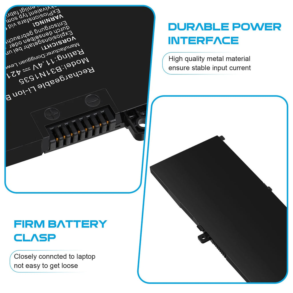 ?B31N1535 Battery For Asus Zenbook UX310 UX310UA UX310UQ UX410UA UX410UQ 48Wh