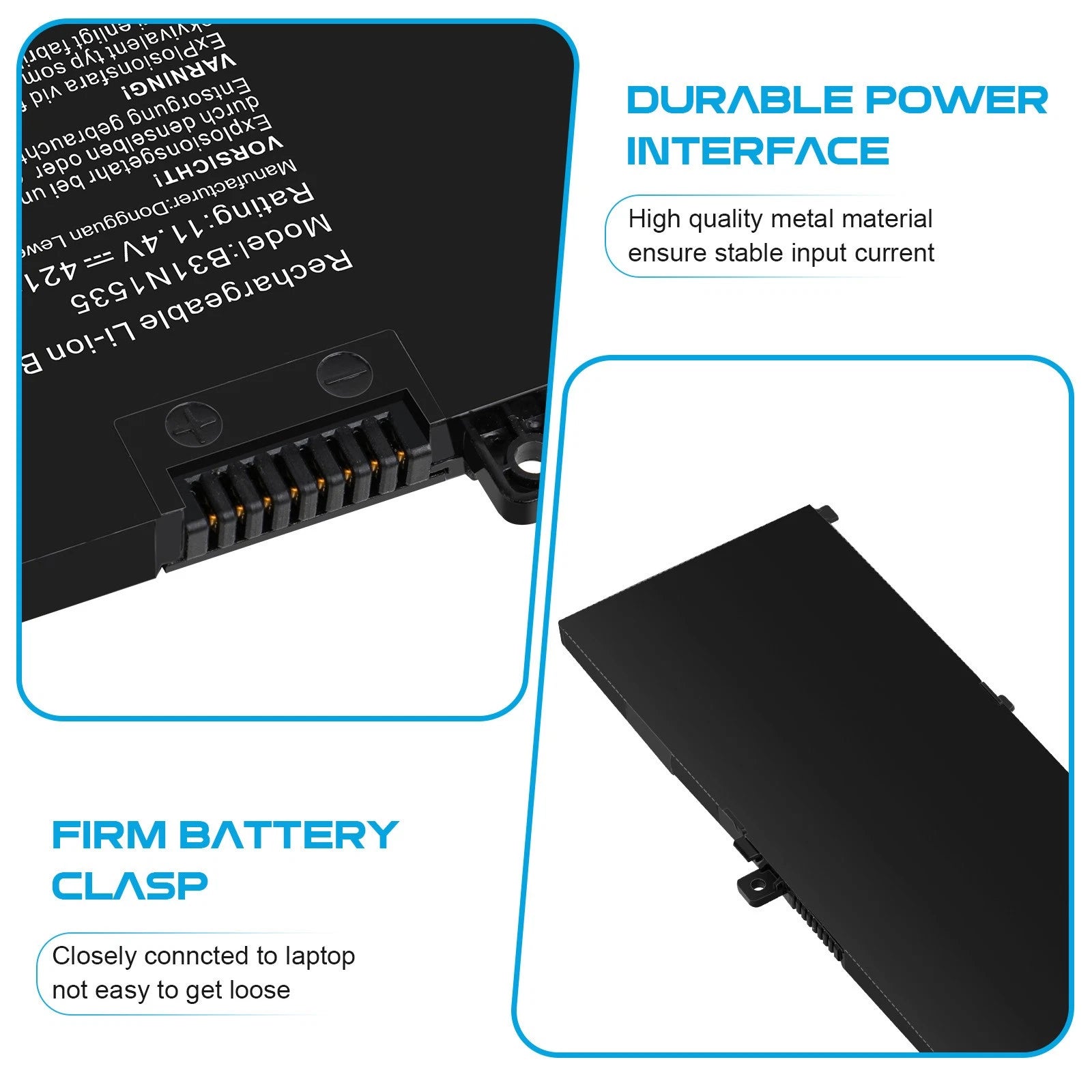 ?B31N1535 Battery For Asus Zenbook UX310 UX310UA UX310UQ UX410UA UX410UQ 48Wh