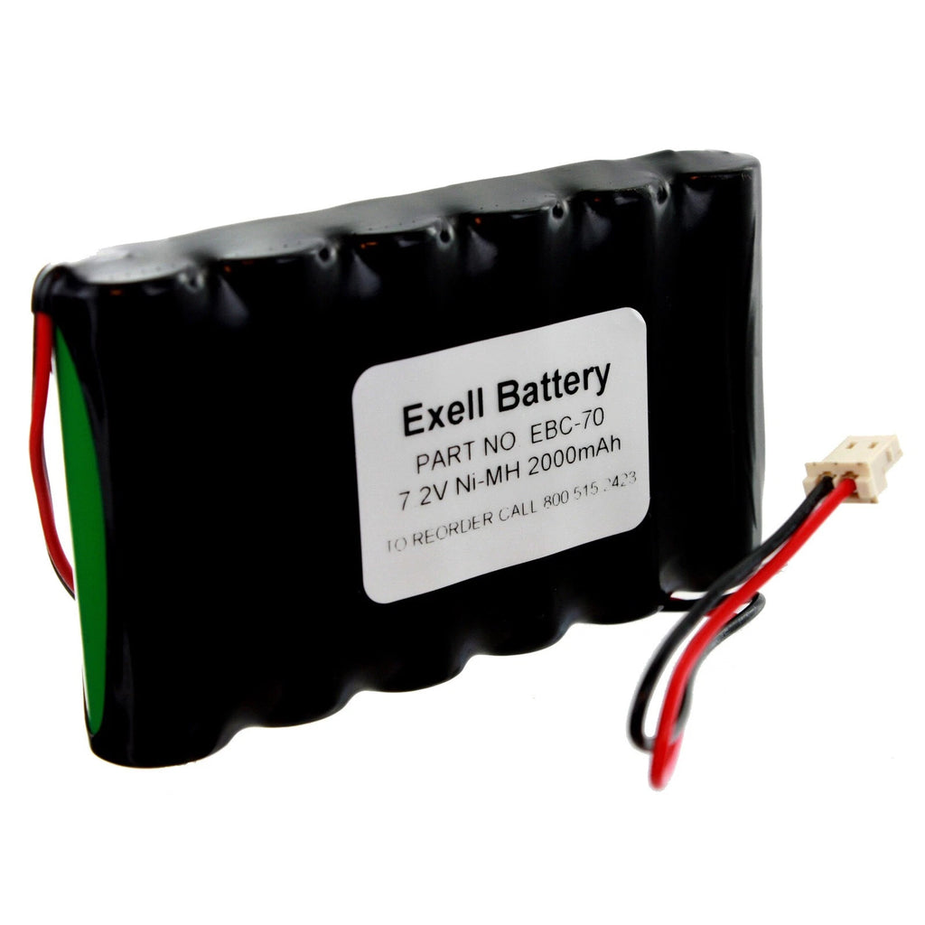 7.2V BATTERY for ADEMCO HONEYWELL WALYNX-RCHB-SC LYNX & LYNXR L3000 L5000 L5100