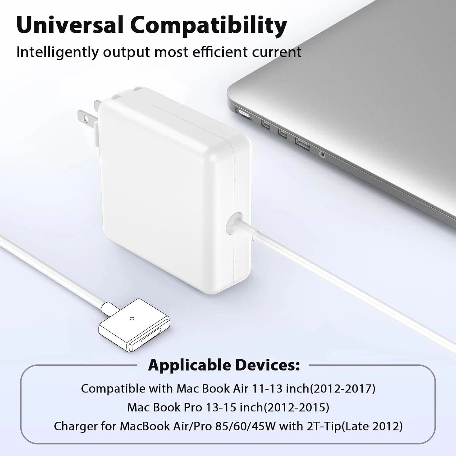 Power Adapter for 85W Apple 15" MacBook Pro Retina 2015 2014 2013 A1398 A1424