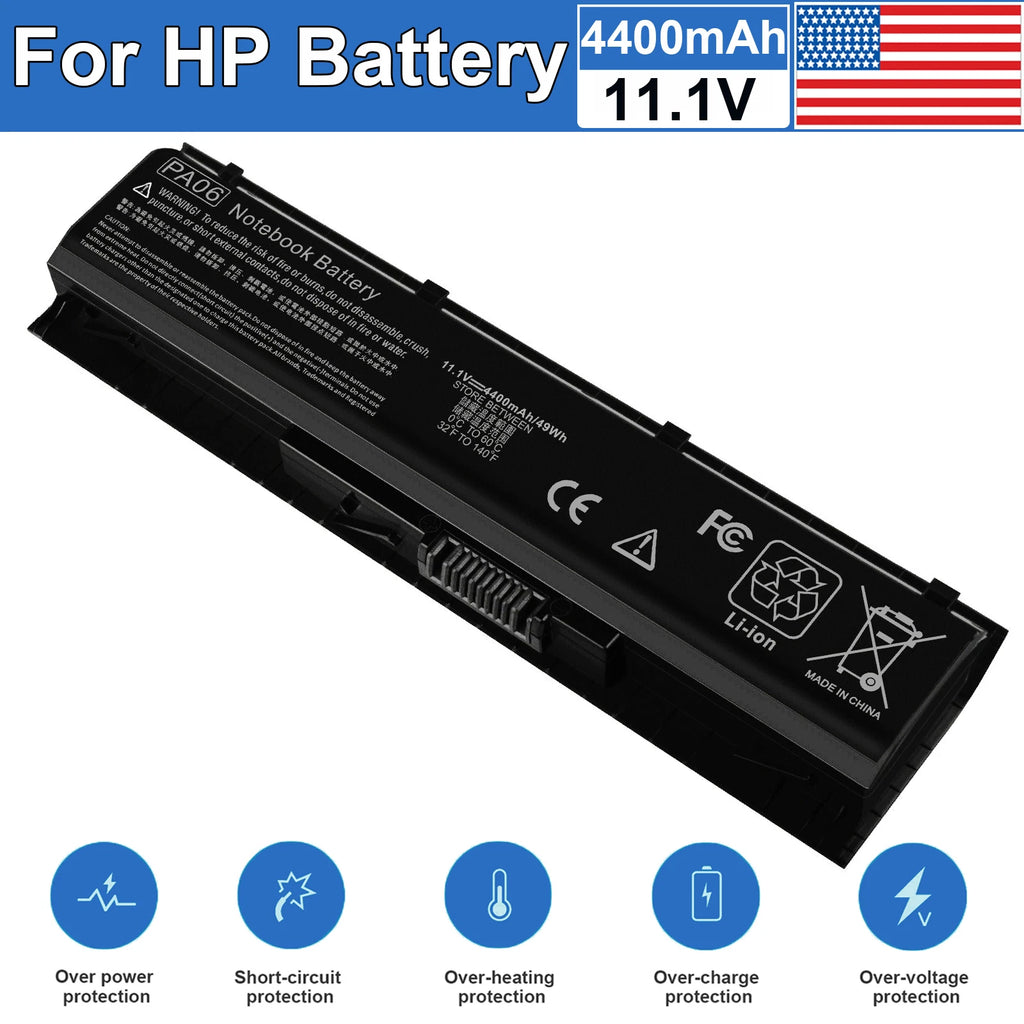 PA06 Laptop Battery for Hp Omen 17-ab000 17-ab200 17-W HSTNN-DB7K 849911-850 US