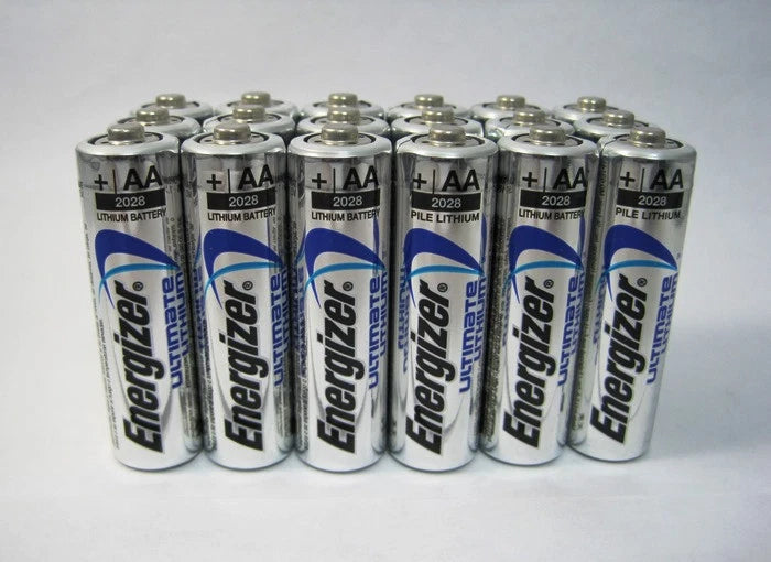 Energizer Ultimate AA Lithium L91 Batteries x 28