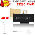 ??LOT F3YGT Battery For Dell Latitude 12 13 14 E7280 E7480 7480 7490 7380 DM3WC