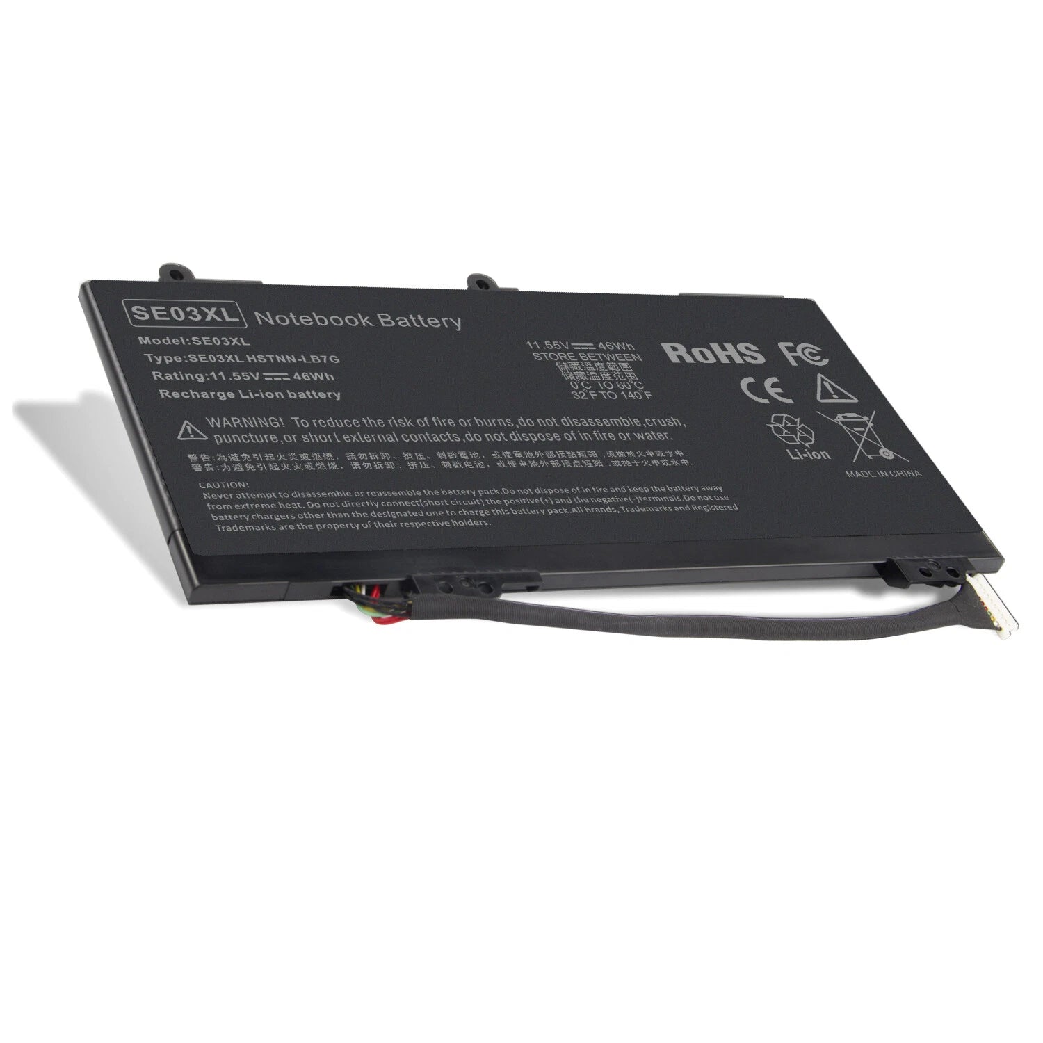 46Wh SE03XL Battery for HP Pavilion 14-AL027TX 14-AL028TX 14-AL062NR 14-AV002LA