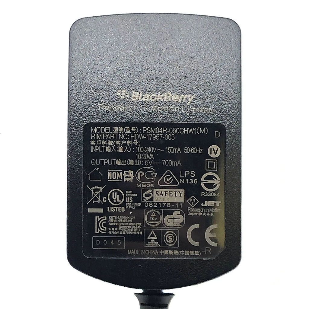 NEW OEM Blackberry PSM04R-050CHW1(M) Power Adapter Cell Phone Charger 5V 0.7A