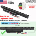 AS16B5J Battery For Acer Aspire E5-575G F5-573G Series 15.6" AS16B8J 3INR19/66-2