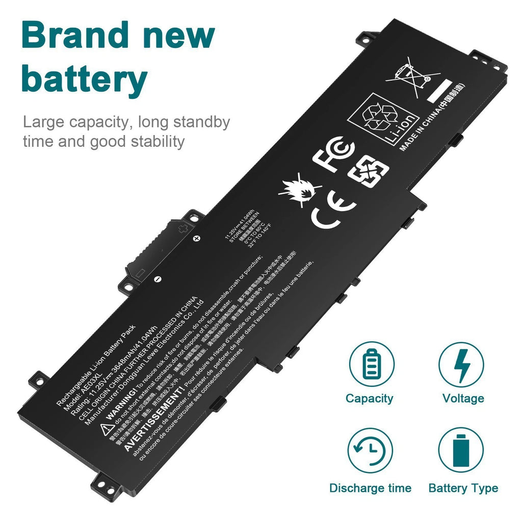AE03XL Battery for HP 240 250 G10 14-EP 14-EE 14-EM 15-FC N21969-005 N2095-AC1