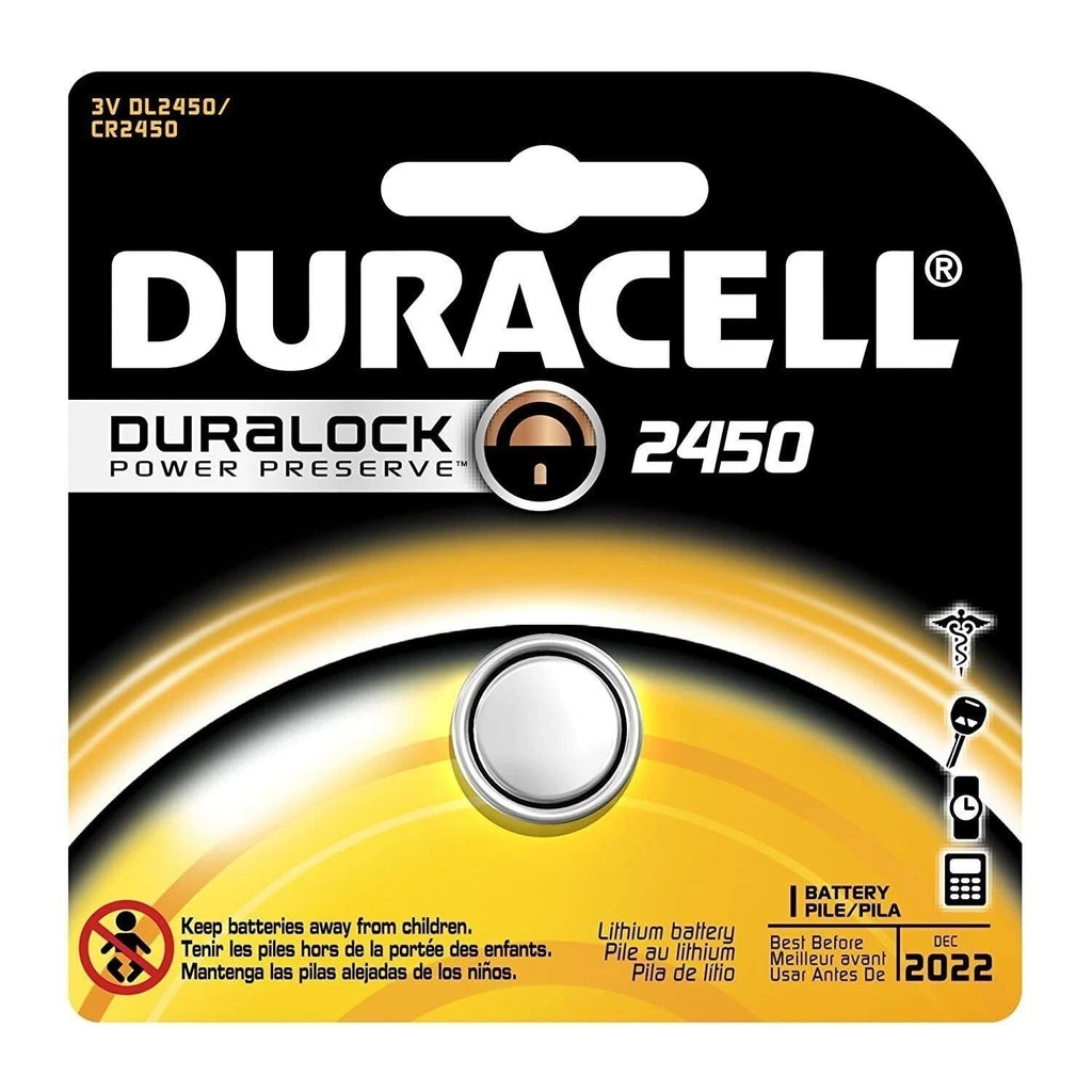 Duracell DL2032 Lithium Coin Battery, 2032 Size, 3V, 230 mAh Capacity (Case...