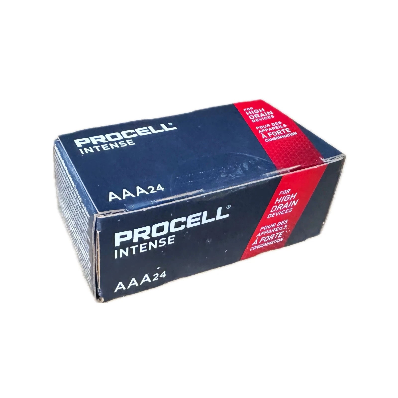 24 AAA Duracell Procell Intense Alkaline Batteries 1.5V (triple-A batteries)