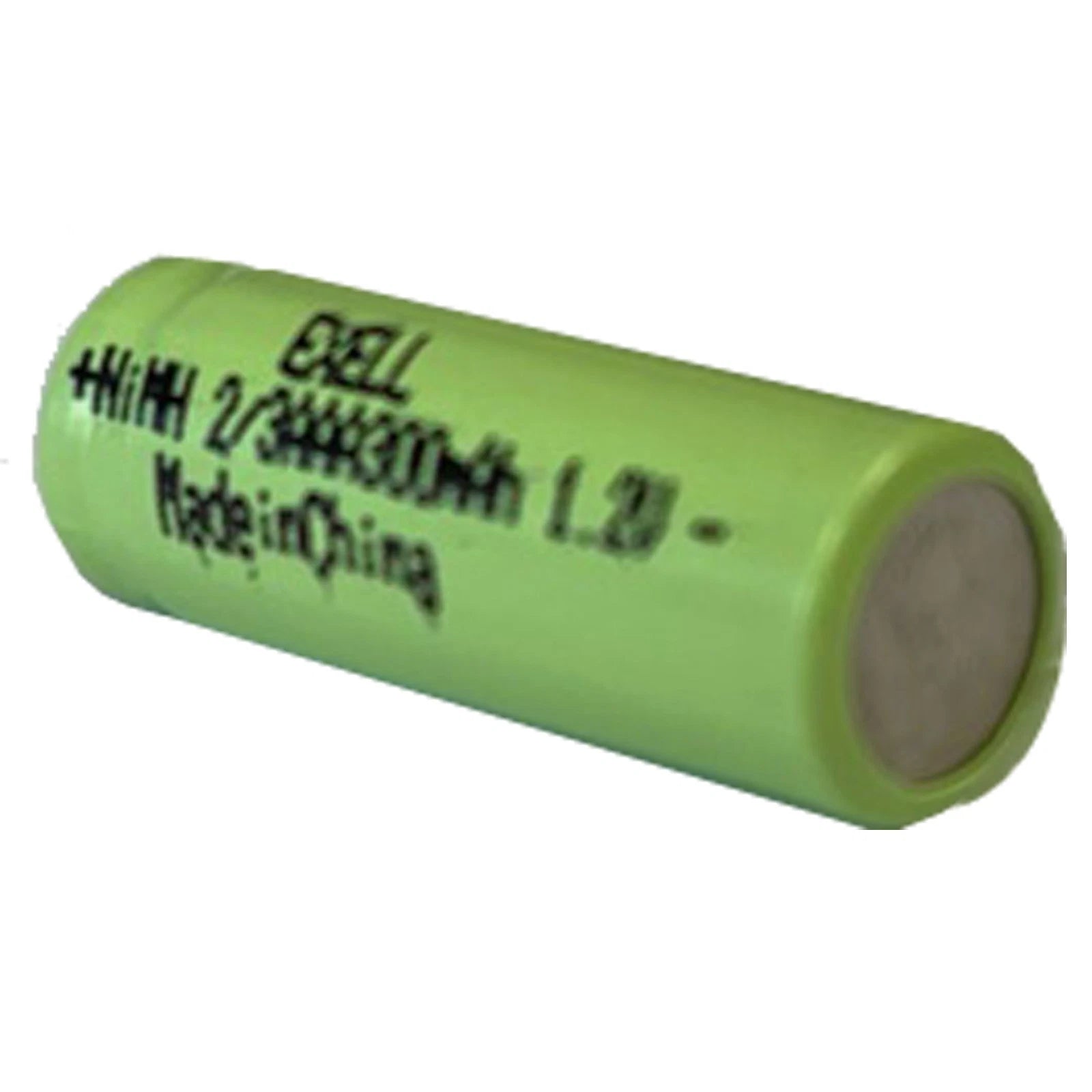 10X Exell 1.2V 2/3AAA 300mAh NiMH Rechargeable Button Top Battery