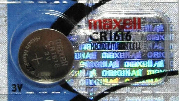 1 Maxell CR1616 Battery Lithium 3V Coin Cell
