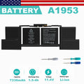 A1953 Battery For Apple MacBook Pro 15" Touch Bar A1990 EMC 3215 3359 020-02391