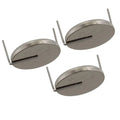 3x CR2032AH1-MFR 3V Lithium Coin Battery HORZ 2-PIN for HP IBM Compaq PCB