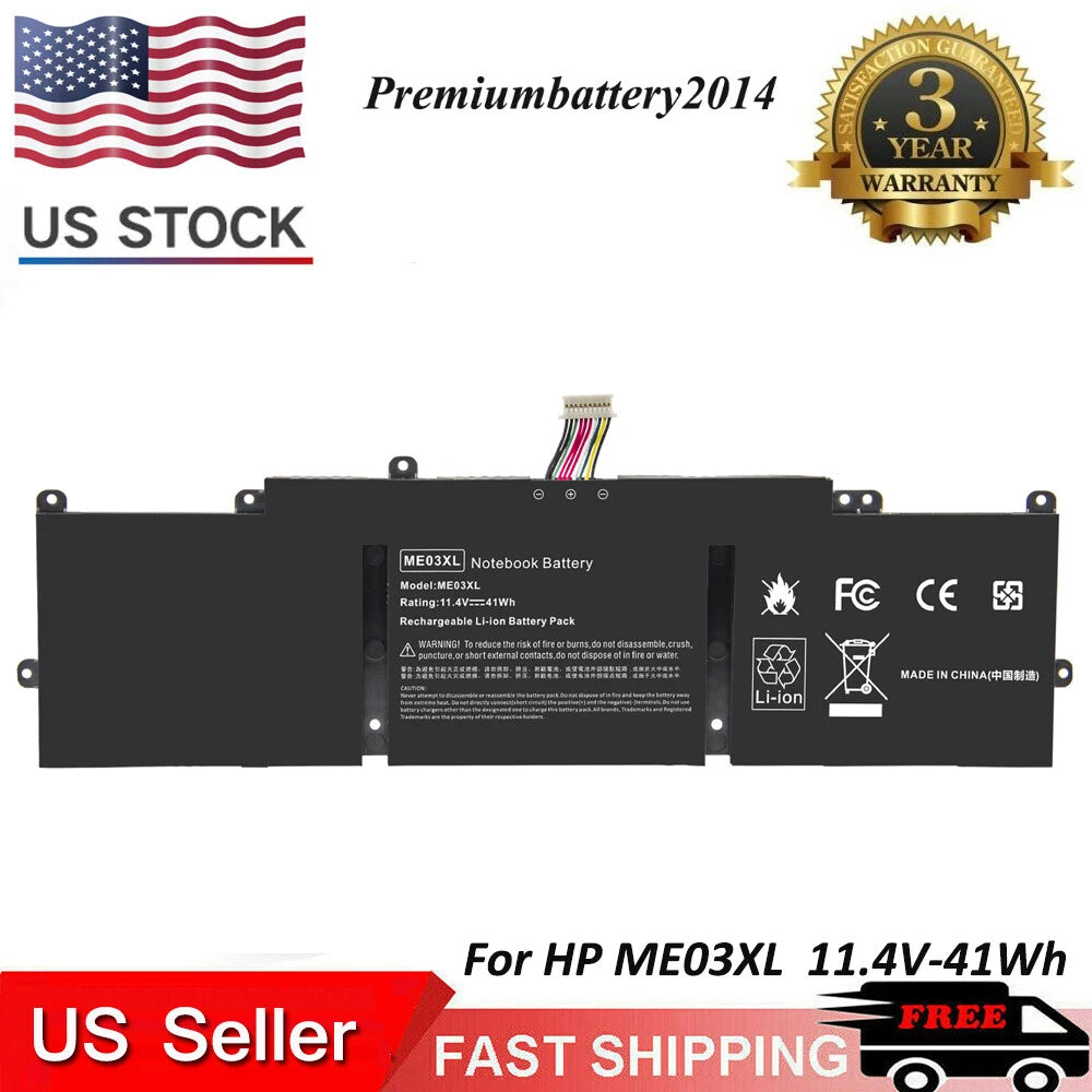 ME03XL Battery For HP Stream 11 13-C010NR Notebook 787521-005 787089-541