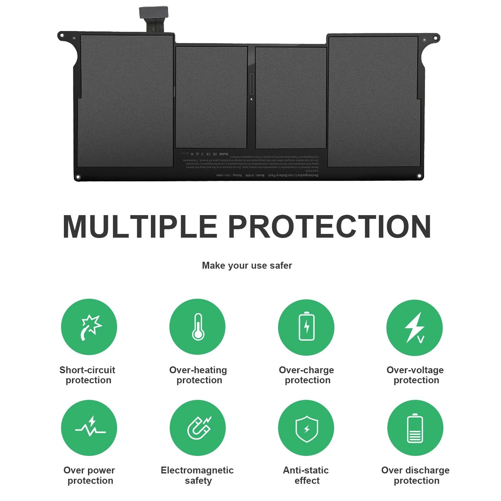 For APPLE MacBook Air 11" A1465 Mid 2013 2014 & Early 2015 A1495 Replace Battery