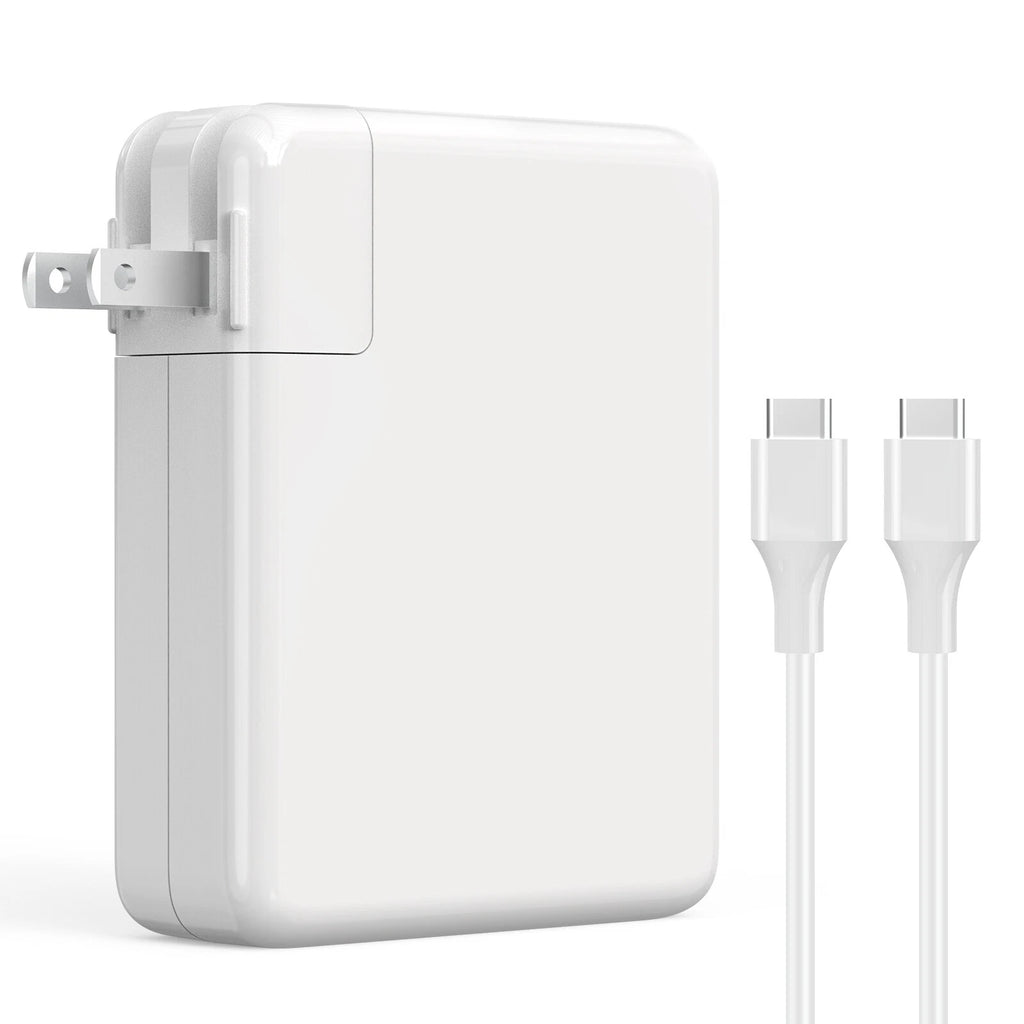 140W Laptop USB-C Power Adapter for Macbook M1 M2 A2452 with Bonus Cable US