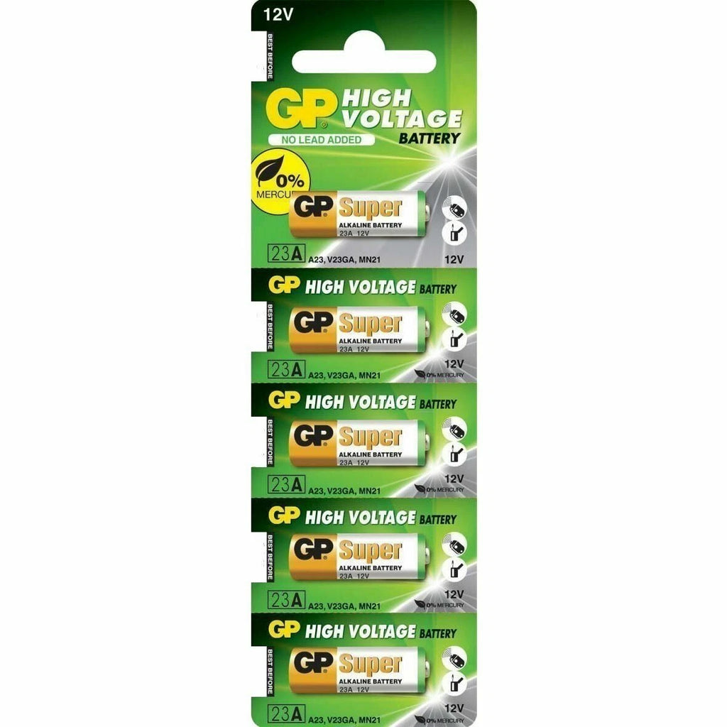10 PCS FRESH GP A23 23A/A23/E23A/GP23A/MN21 12V Alkaline Battery FRESH EXP 2021