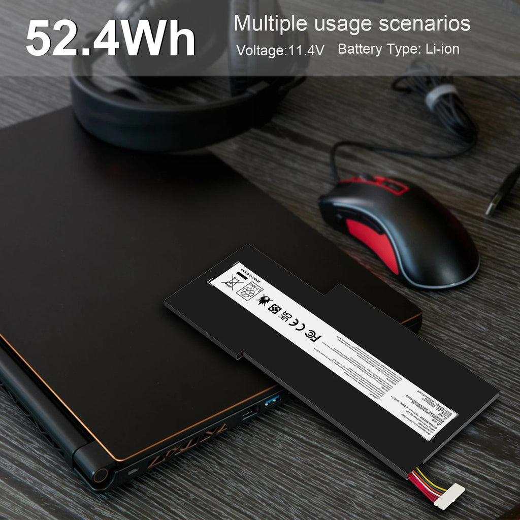 ?BTY-M6K Battery for MSI GS63VR 7RG Stealth Pro MS-17B4 MS-16K3 MS-16W1 MS-16R4