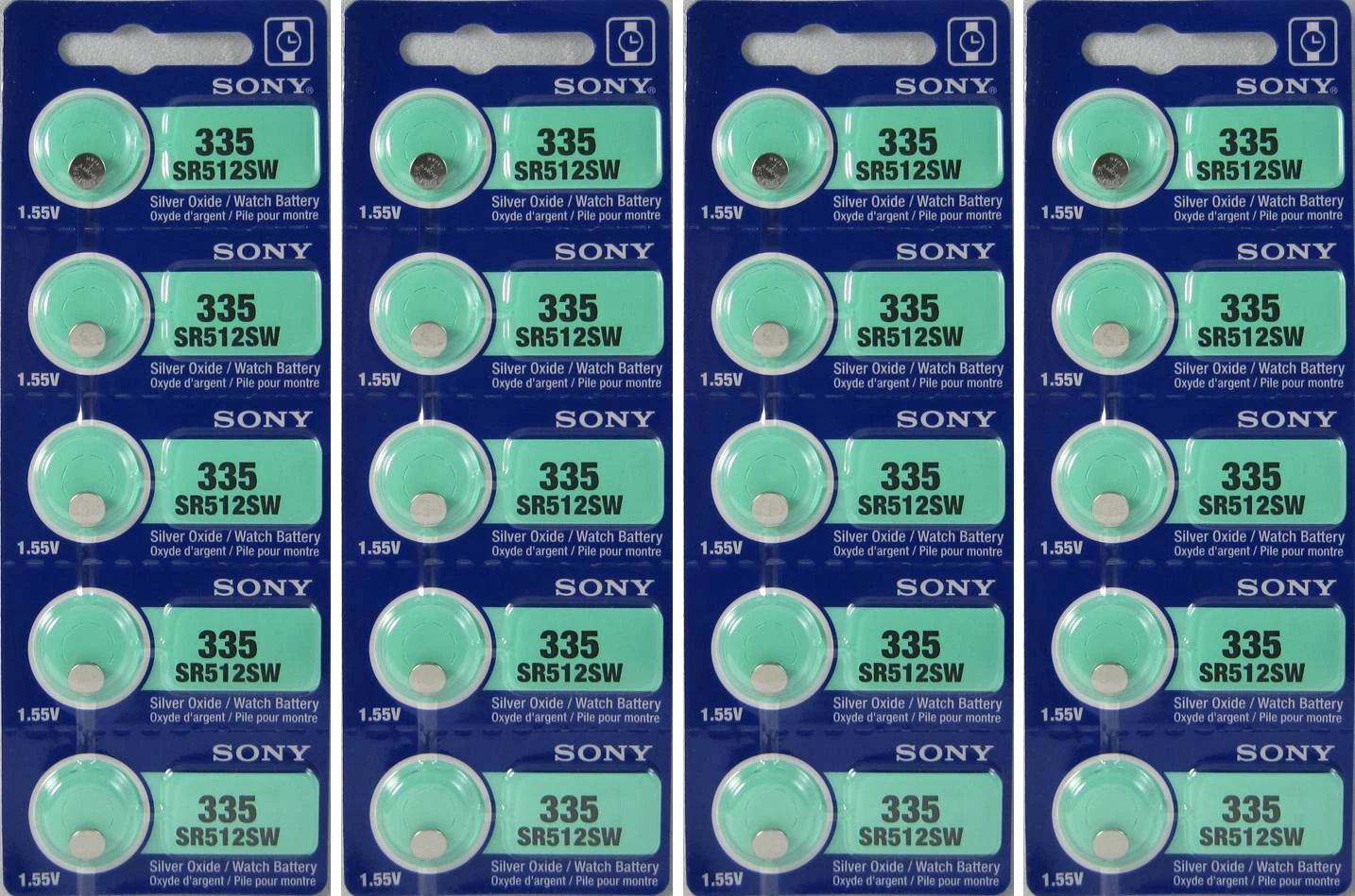 335 Battery Replacement Watch Battery Equivalent Sony x 20