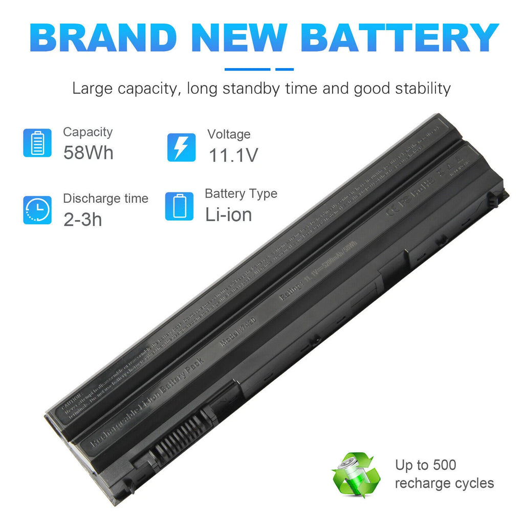 LOT Battery for Dell Latitude E6420 E6440 E5430 E5520 E5530 E6430 E6530 T54FJ US