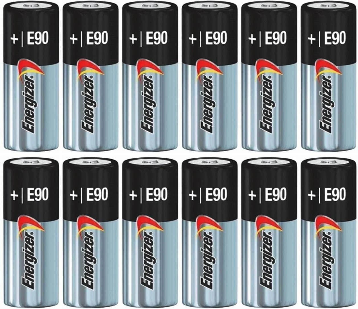 12 Energizer E90 N Alkaline 1.5-Volt LR1 MN9100 910A Battery Bulk Exp 2022
