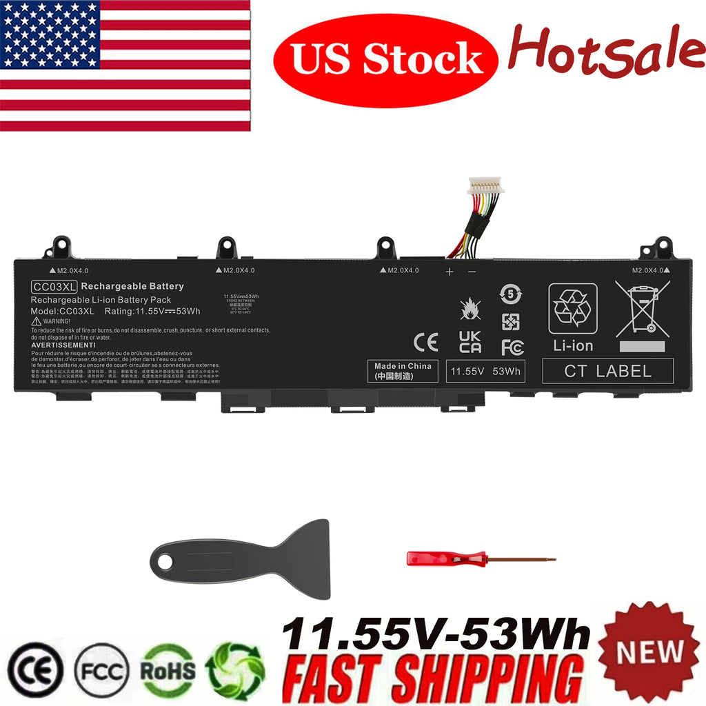 CC03XL Battery For HP ZBook Firefly 14 G7/G8 EliteBook 830 835 840 845 G7/G8