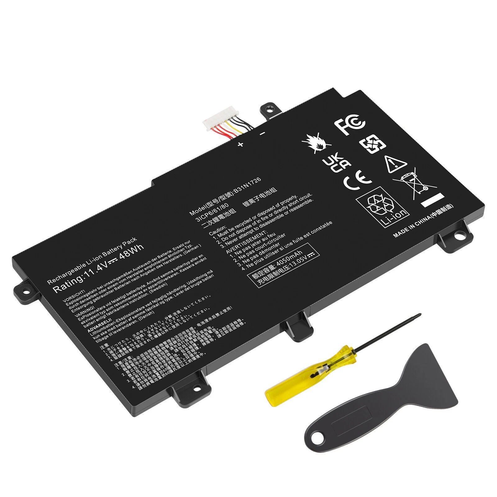 B31N1726 Battery For ASUS TUF Gaming FX505DT FX505DV FX505DU FX505DY FX505GT NEW