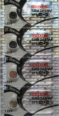 NEW MAXELL 377 SR626SW WATCH BATTERIES 4 PCS