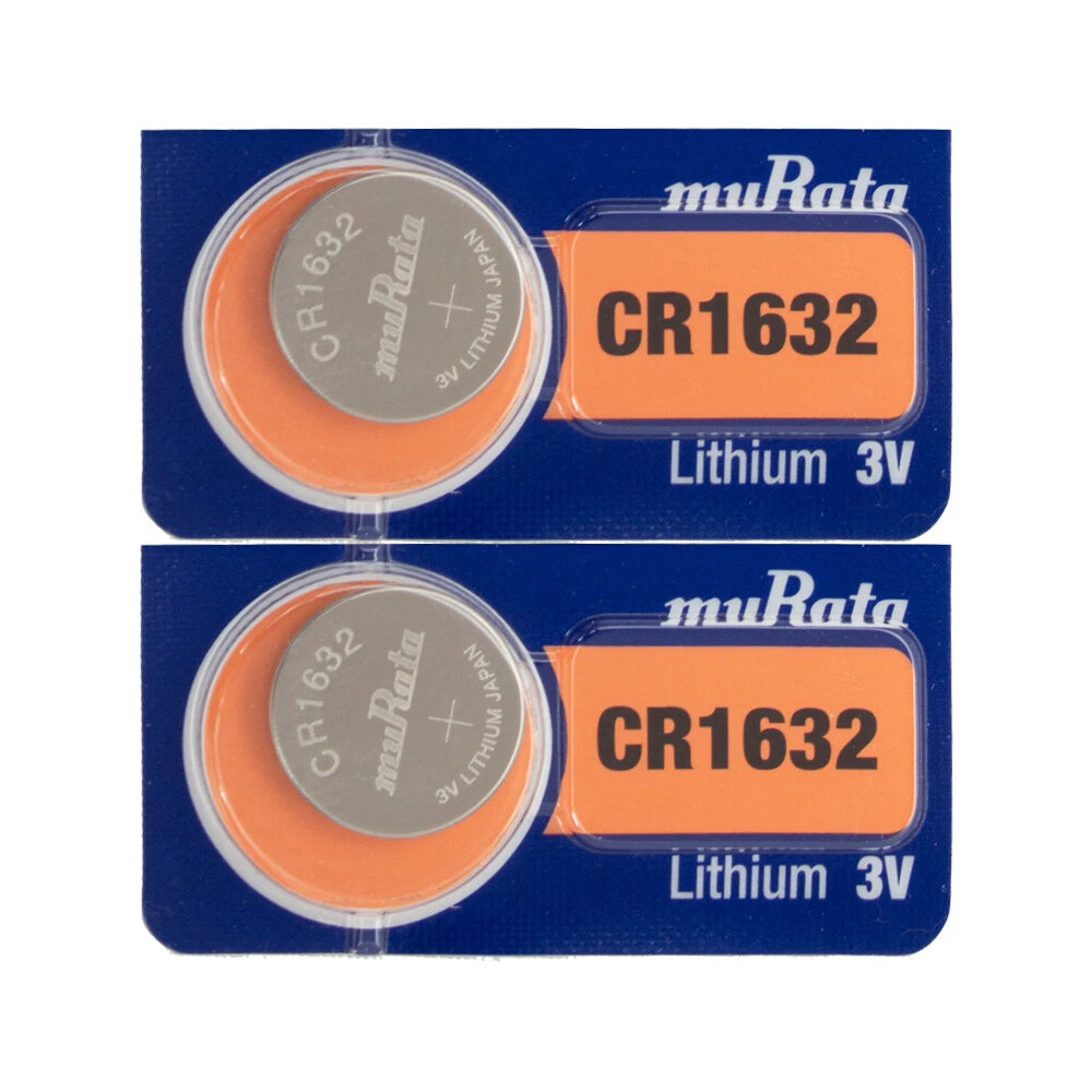 New 5 Pcs Sony CR1632 3.0 volt Lithium Battery - Replaced By Murata