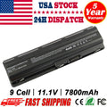 7800mAh Battery for HP Pavilion Fits: dv7 dv6 dv5 g6 g7 dm4 G72 593553-001 CQ42