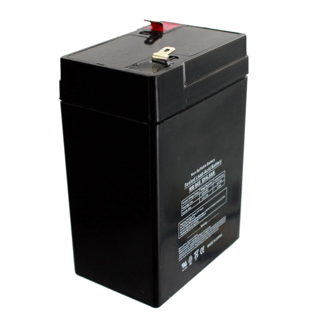 Exell 6V 4.5Ah SLA Battery Rechargeable AGM Compatible With UB645, D5733