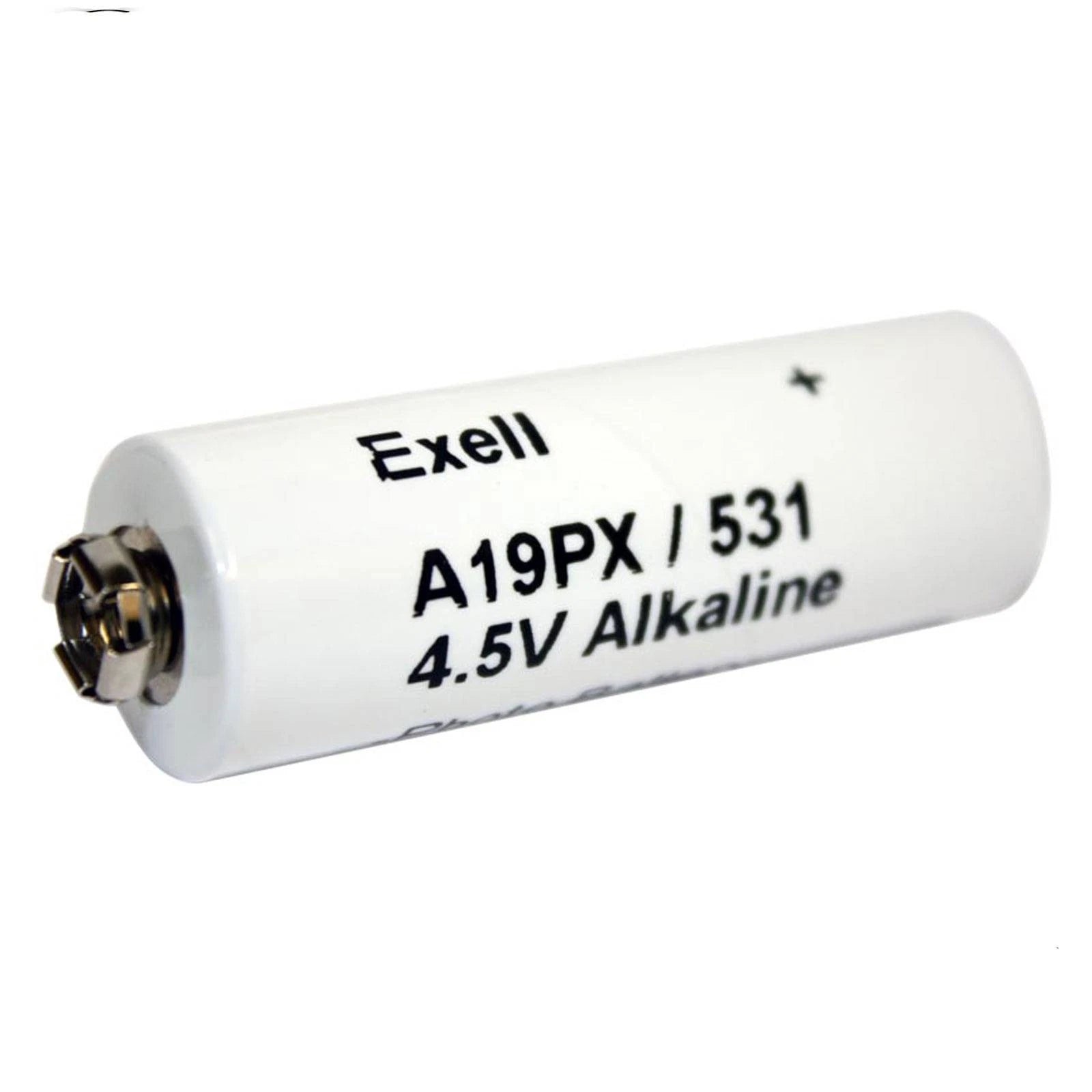 Exell Battery A19PX Compatible With A19PX IEC 3LR50 V19PX Ansi 1307AP
