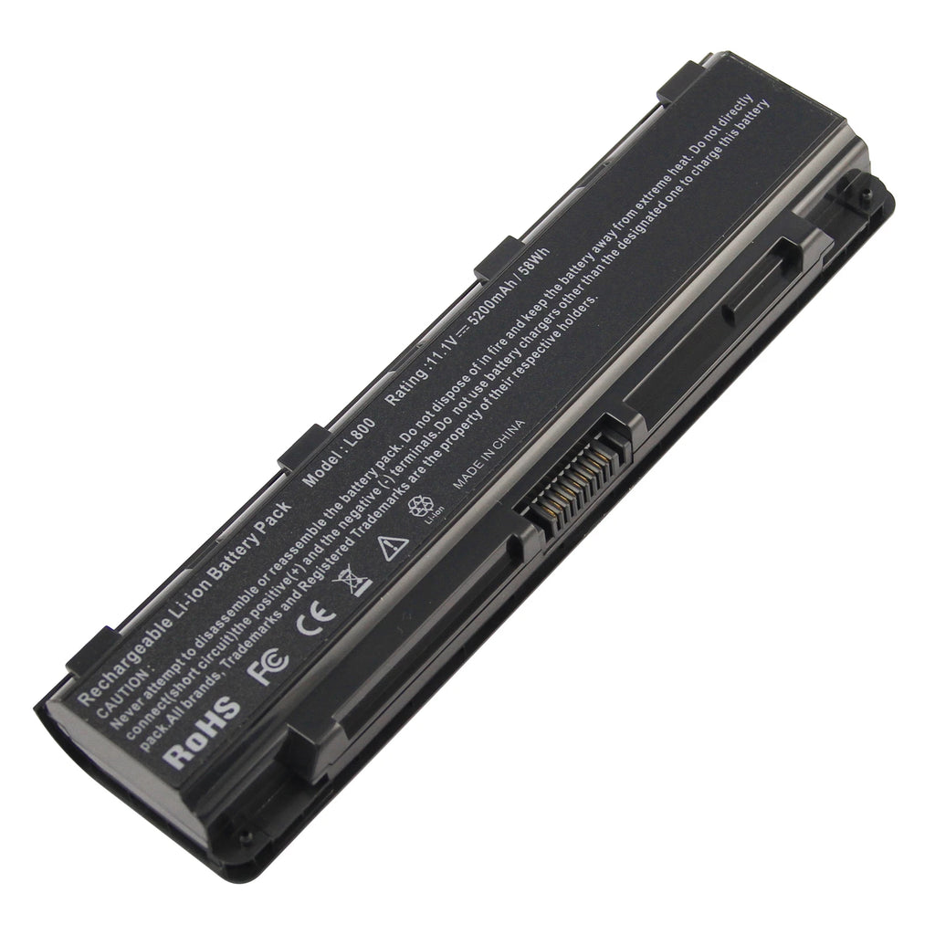 BATTERY FOR TOSHIBA SATELLITE PA5024U-1BRS C850 C855 C55 L800 6CELL