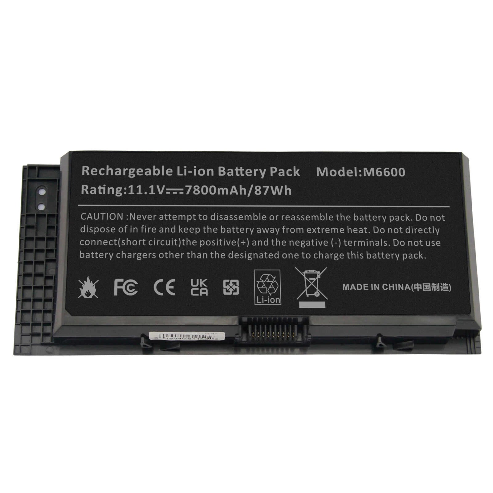 87Wh Battery for Dell Precision M4600 M4700 M4800 M6600 M6700 M6800 FV993 T3NT1