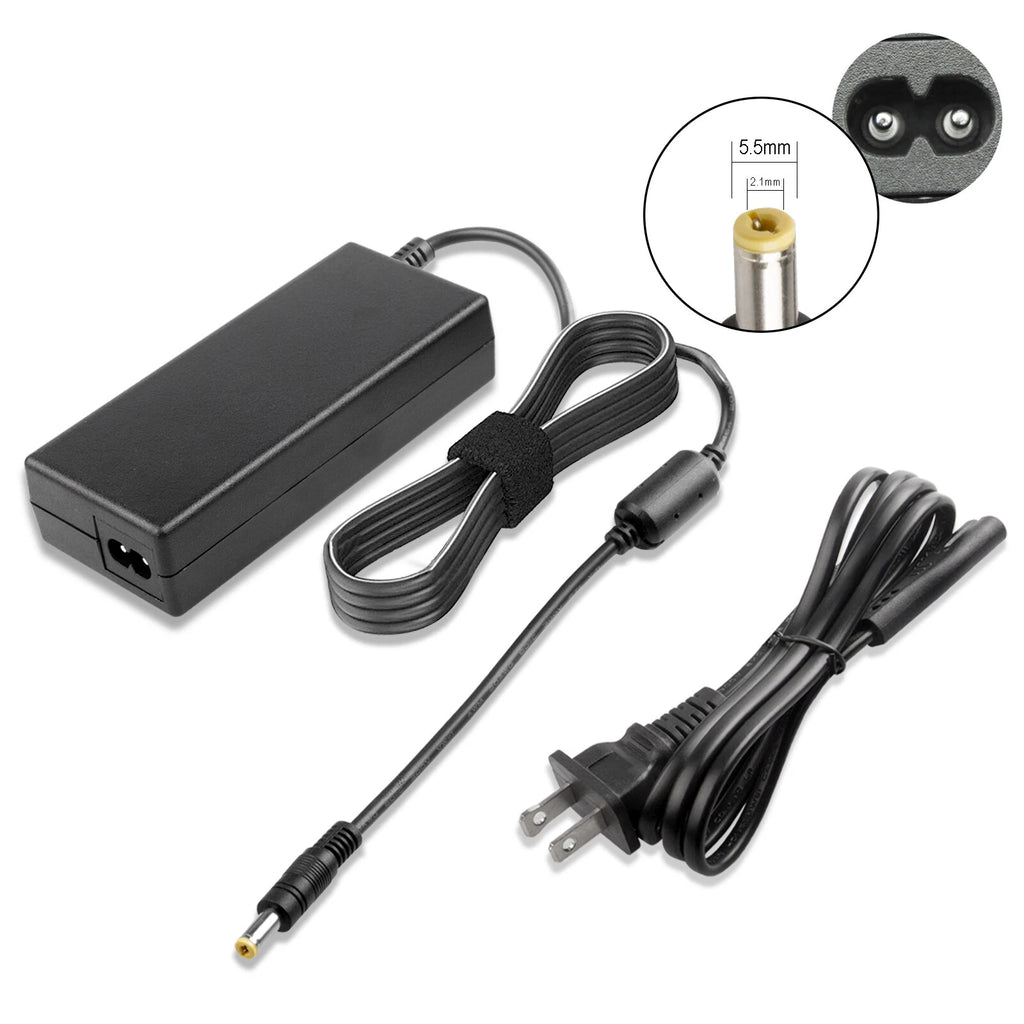 90W Laptop AC Power Adapter Charger for Toshiba Satellite m305d-s4830 a305-s6872