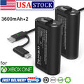 For Xbox One Controller Dual Charging Dock Station Charger + Dual Battery Pack
