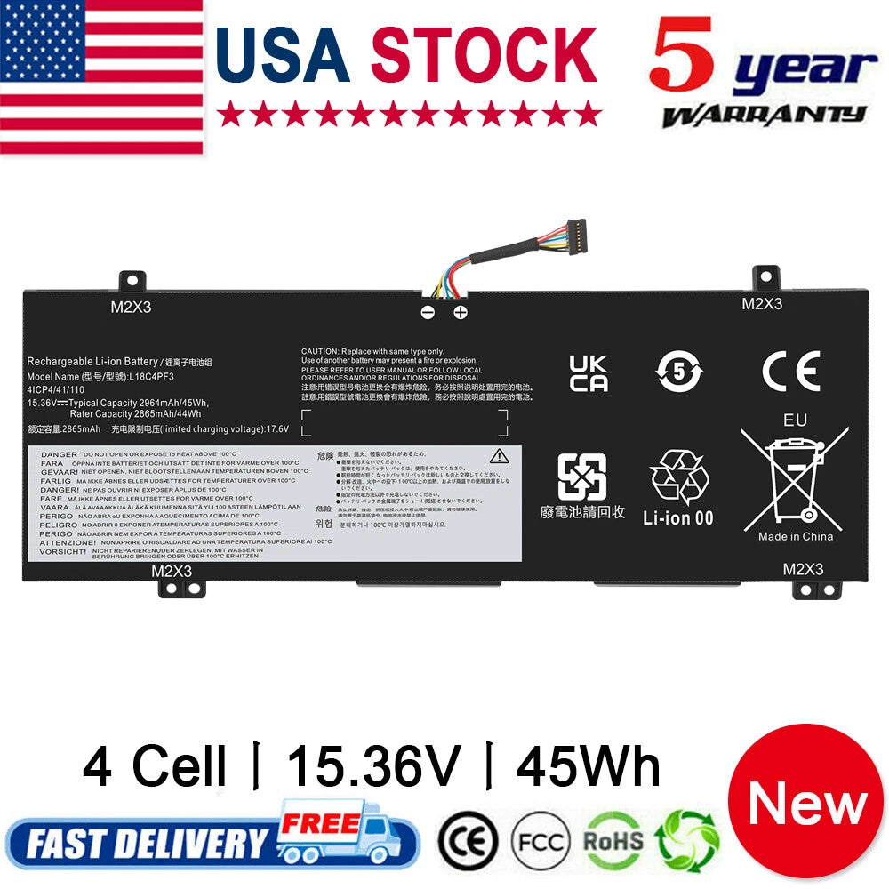 Battery for Lenovo Ideapad Flex-14API Type 81SS - Model 81SS0005US 5B10W67194