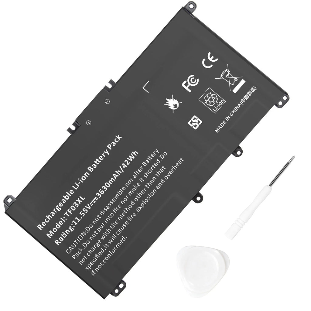 Replace TF03XL Battery For HP Pavilion 14-BF 14-BK 15-CD 15-CK Series 11.55V 42W