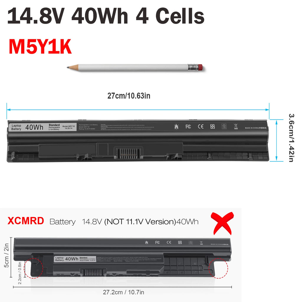 ??LOT Battery For Dell Inspiron 15 3000 3451 3452 3458 3551 3552 3558 3559 3565