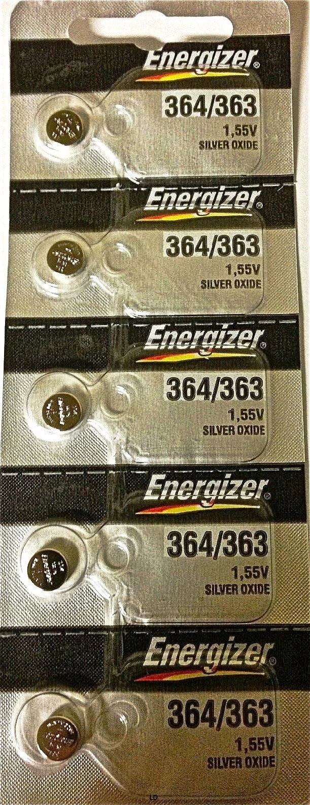 ENERGIZER 364/363 SR621W SR621SW BATTERIES Sealed Authorized Seller