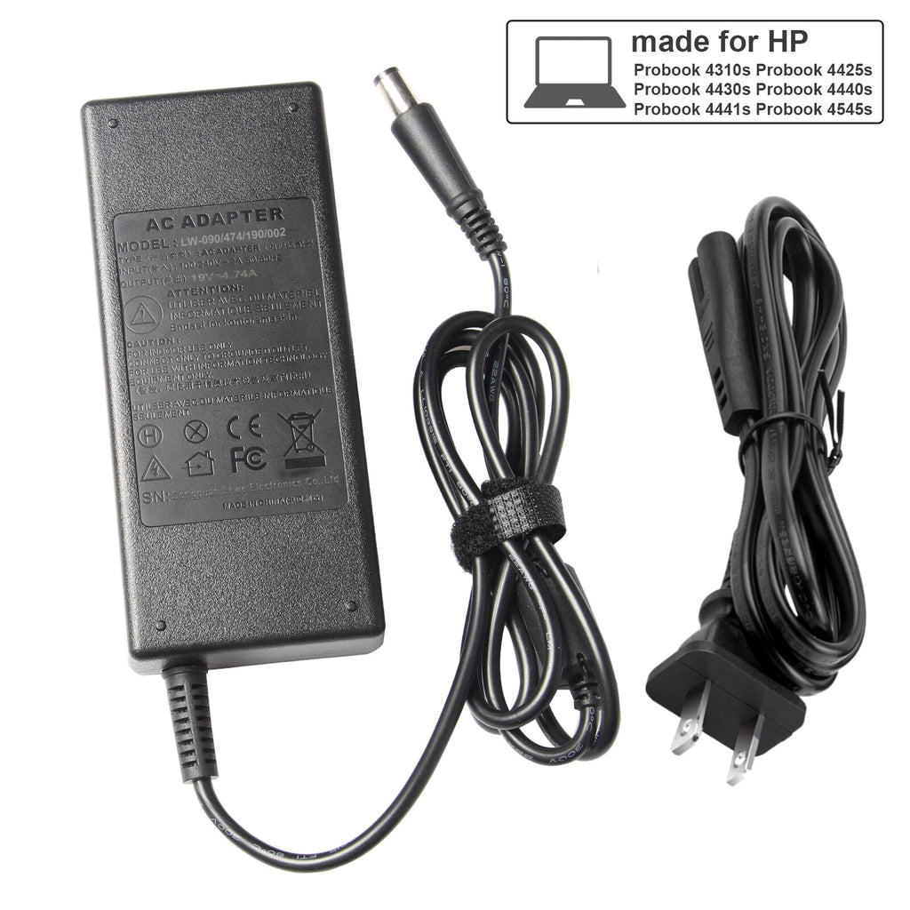 90W For HP EliteDesk 705 G1 G4 G5 AC Adapter Charger Power Supply 7.4x5.0mm Tip