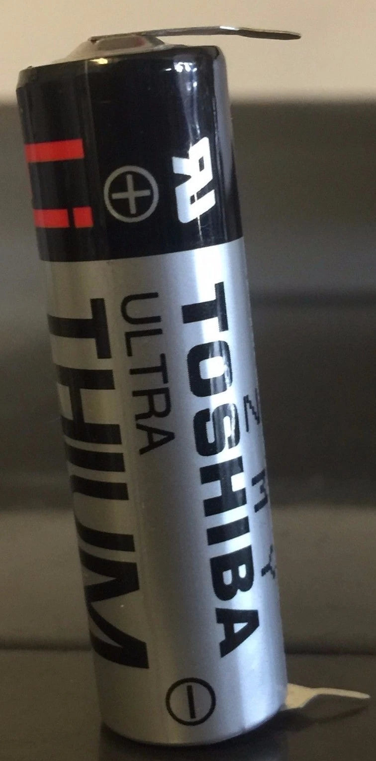 Brand New "5" Toshiba ER6V 3.6V 2000mah PLC Battery With Weld Leg