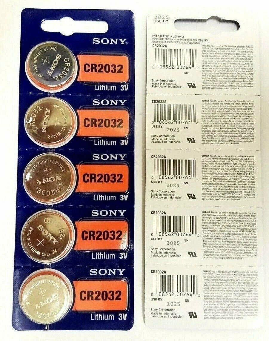 **FRESHLY NEW**10x SONY CR2032 Lithium Battery 3V Exp 2028 Pack 10 pcs Coin Cell