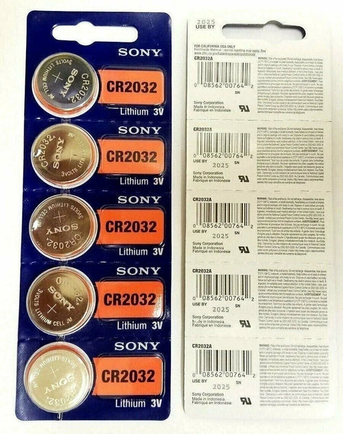 **FRESHLY NEW**10x SONY CR2032 Lithium Battery 3V Exp 2028 Pack 10 pcs Coin Cell